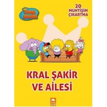 Kral Şakir ve Ailesi Çıkartmalı Boyama Kitabı