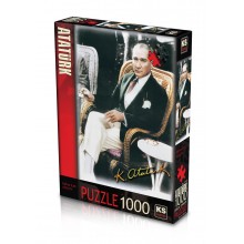 1000 Parça Puzzle / Kahve İçen Atatürk