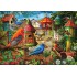 3000 Parça Puzzle / Bird House Gardens