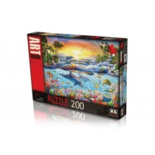 200 Parça Puzzle / Tropical Bay