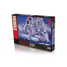 200 Parça Puzzle / Two Tiger Babys