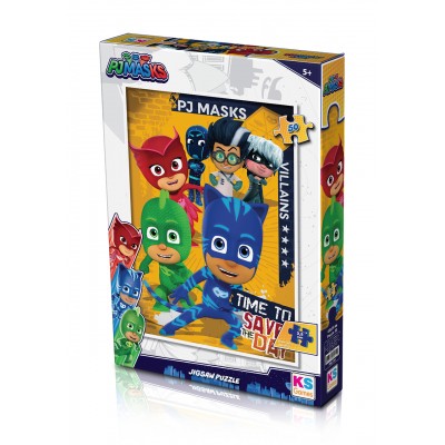 50 Parça Puzzle Pj Masks