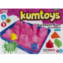 Hareketli Kinetik Kum Set 1000 gr - Mor Hareketli Kinetik Kum Set 1000 gr - Mor