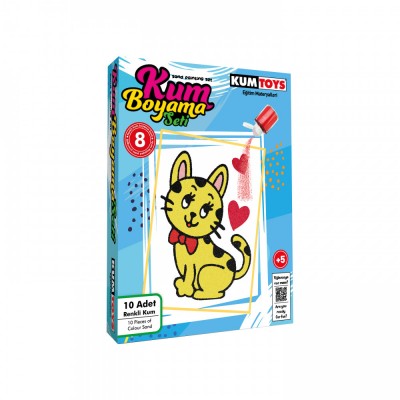 Kum Boyama Seti 8'li