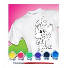 T-shirt Boyama / Tavşan