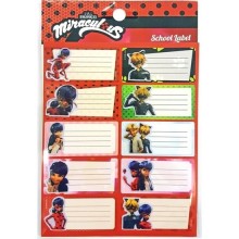 Ladybug Okul Etiketi