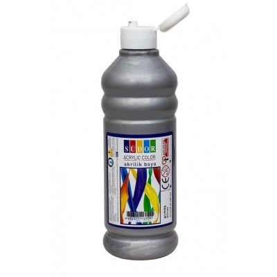 Südor Akrilik Boya 500 ML - Gümüş