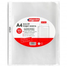 Bigpoint Poşet Dosya Eco 30 Micron 100'lü Paket