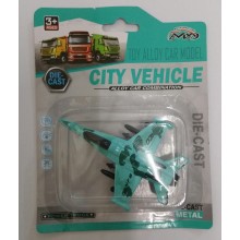 Neon Renkli Savaş Uçağı / Yeşil