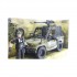 Combat Force Jeep ve Motorlu Asker Seti