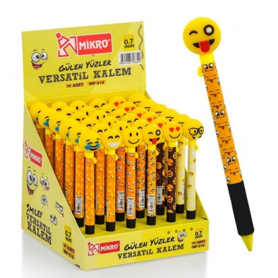Mikro Emoji Versatil Kalem MP-518 0,7 mm