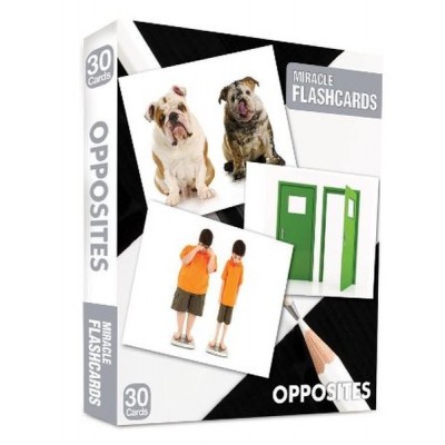 Miracle Flashcards / Oppposites Box 30 Cards