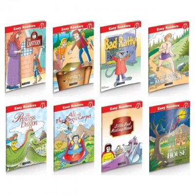 Easy Readers Level 1 / 8 Hikayeli Cd li Set