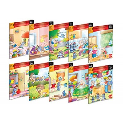 İlkokul 1. Sınıf Hikaye Seti / 10 Kitap