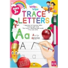 Trace Letters Activity Book / İngilizce Yaz-Sil Aktivite Kitabı