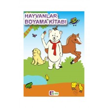 Hayvanlar Boyama Kitabı