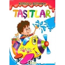 Konulu Boyama Kitabı / Taşıtlar