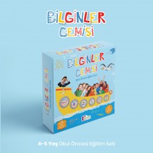 Bilginler Gemisi Eğitim Seti 4-5 Yaş