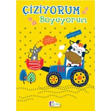 Çiziyorum Boyuyorum Boyama Kitabı