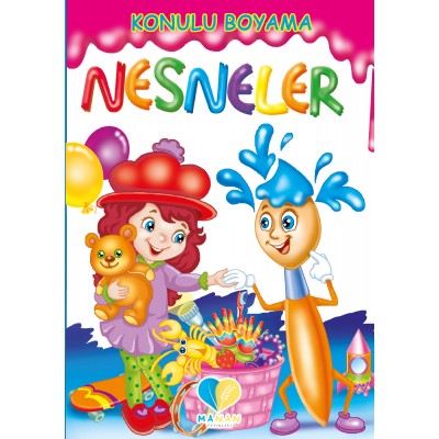 Konulu Boyama Kitabı / Nesneler