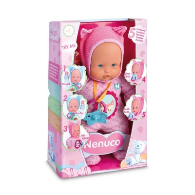 Nenuco 5 Fonksiyonlu Yumuşak Bebek