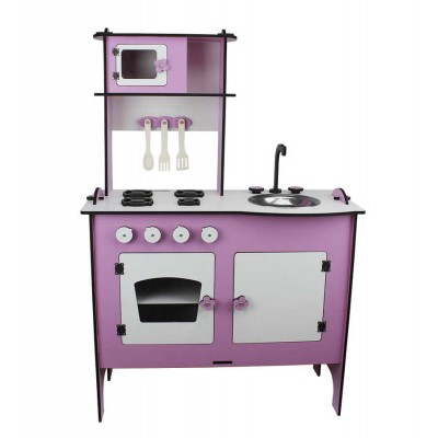 Ahşap Mutfak / Pembe ÇG34