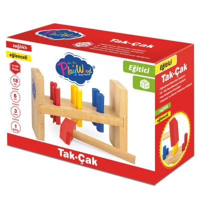 Kutuda Ahşap Tak Çak