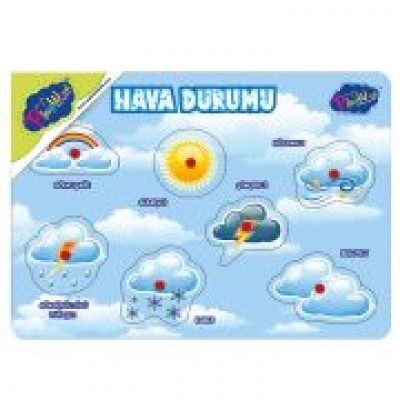 Ahşap Tutmalı Hava Durumu Puzzle