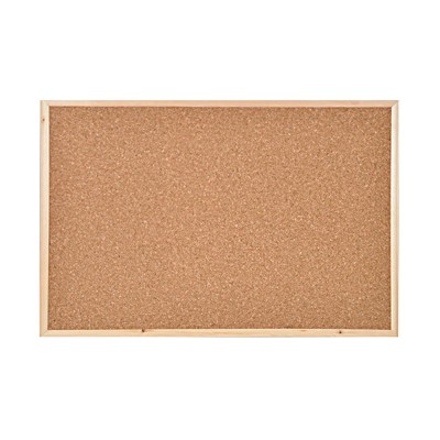 Ahşap Çerçeveli Mantar Pano / 45x60 cm