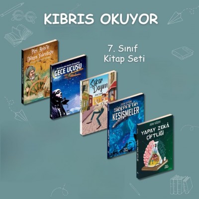 Kıbrıs Okuyor Kitap Seti - 7. Sınıf / 5 kitap
