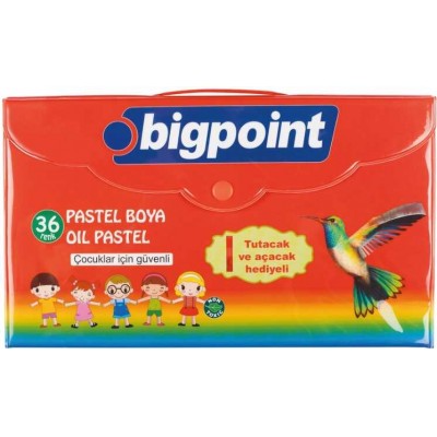 Bigpoint Pastel Boya 36 Renk Çantalı
