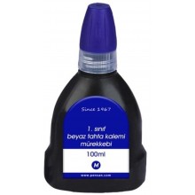 Pensan - Tahta Kalem Mürekkebi 100 ml / Mavi