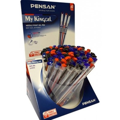 Pensan - My King Jel Kalem / Metal Klipsli - 3 renk