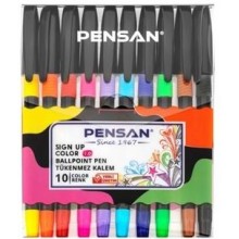 Pensan - Sign Up Tükenmez Kalem / 10'lu