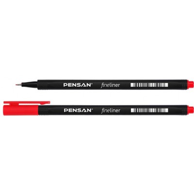 Pensan - Fineliner 6500 / Kırmızı