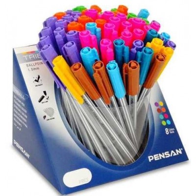 Pensan - Triball Tükenmez Kalem / Renkli