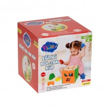 Ahşap Eğitici Bultak Küp Kutulu