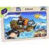 Ahşap Eğitici Puzzle / Korsan