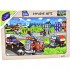 Ahşap Eğitici Puzzle / İtfaiye Seti