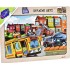 Ahşap Eğitici Puzzle / İtfaiye Seti