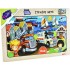 Ahşap Eğitici Puzzle / İtfaiye Seti