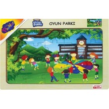 Ahşap Eğitici Puzzle / Oyun Parkı