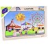 Ahşap Eğitici Puzzle / Lunapark