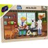Ahşap Eğitici Puzzle / Meslekler