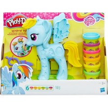 Play-Doh My Little Pony Rainbow Dash Saç Stüdyosu