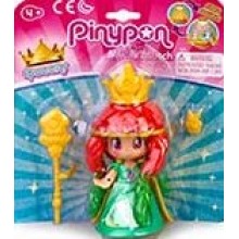 PİNYPON - Kraliçe Sarı Asa Tekli Figür