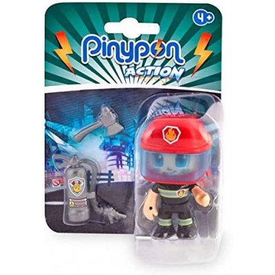 PİNYPON Action Kurtarma Tekli Figür / İtfaiyeci