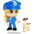 PİNYPON - Action Kurtarma Tekli Figür / Kadın Köpekli Polis