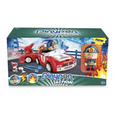 PINYPON - Süper Action İtfaiye Arabası