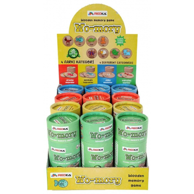 Wo-Mory / Ahşap Hafıza Oyunu